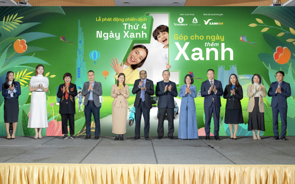 Vingroup phát động chiến dịch “Thứ 4 Ngày Xanh” – Tiên phong sống xanh bền vững