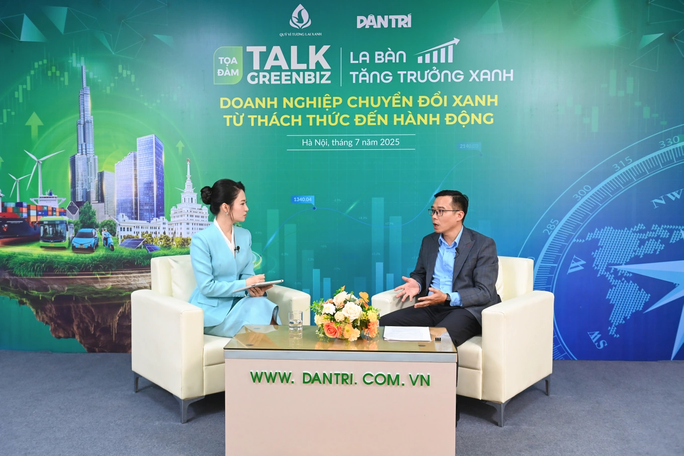 Chuyển đổi xanh: “Tấm vé” để doanh nghiệp Việt trụ vững trong cuộc chơi toàn cầu
