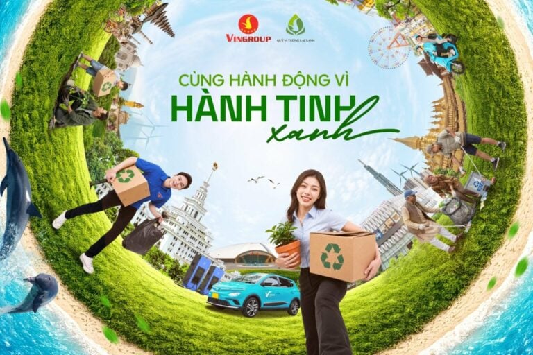 Vingroup phát động chiến dịch “Cùng hành động vì Hành tinh Xanh” đồng loạt tại 4 quốc gia Đông Nam Á